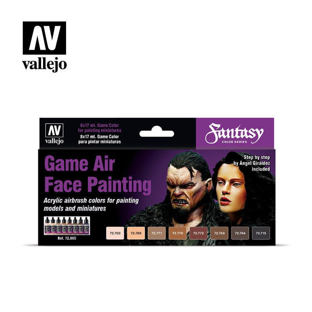 Game Air Set: Face Painting By A.Giraldez