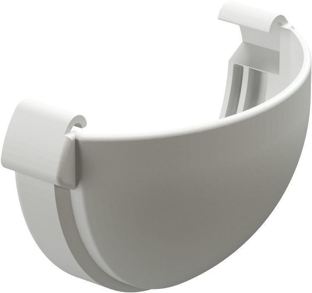 Заглушка желоба ПВХ водосток DOCKE