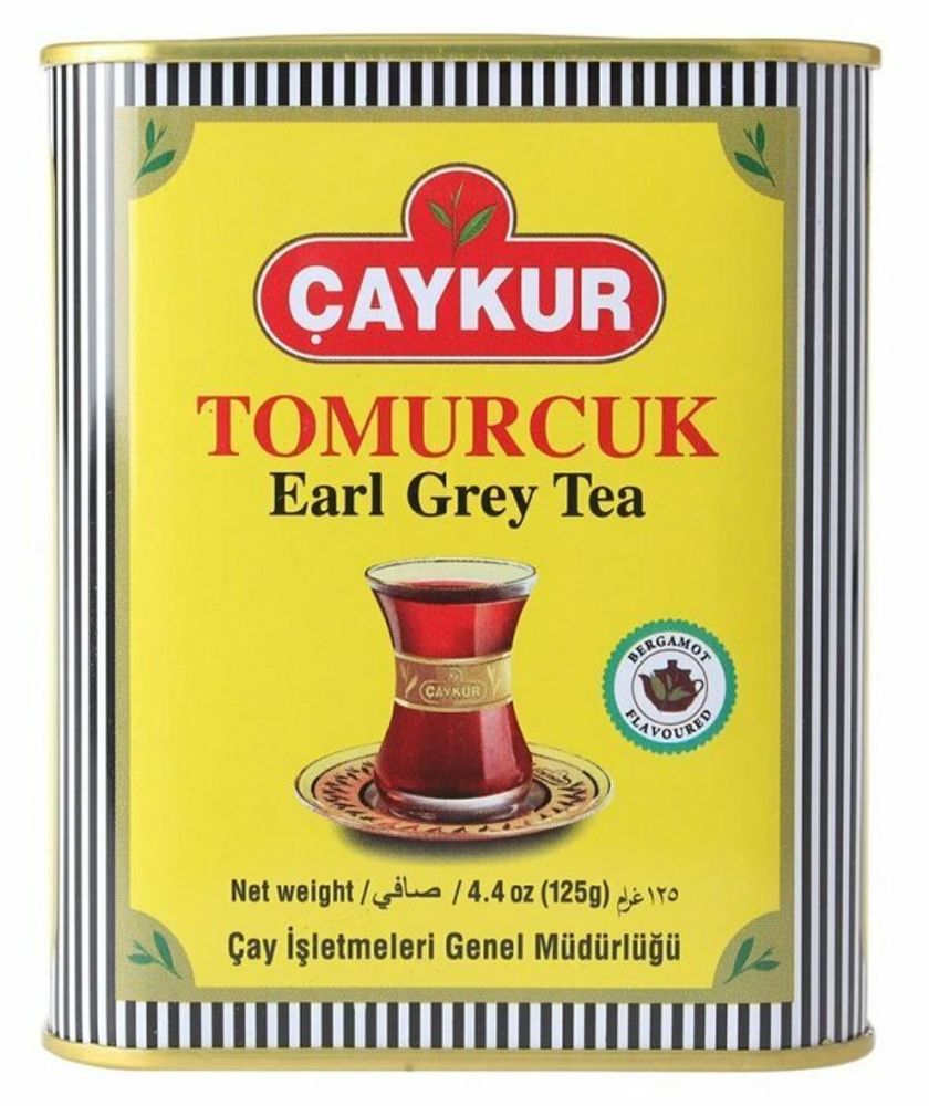 Чай черный Caykur Tomurcuk Earl Grey с бергамотом 125 г