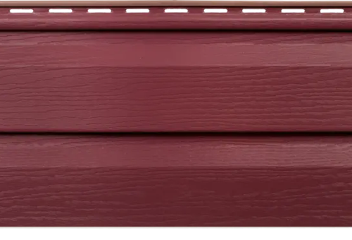 Сайдинг виниловый Альта-Профиль Корабельный брус Канада+ Премиум Гранатовый 3660х230 мм