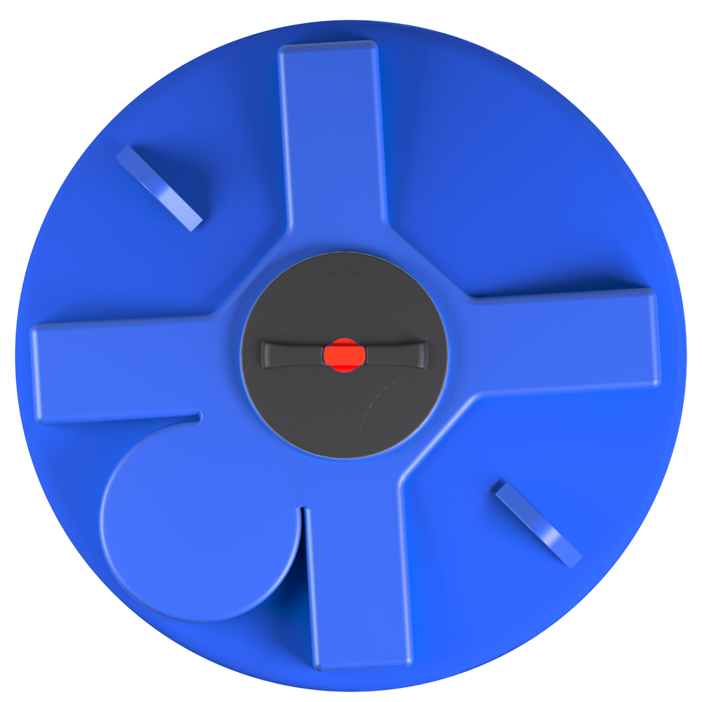 Бункер 11500л Политим 11500 л.(2100x2100x3990см;белый ) - арт.560769