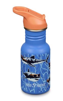 Детская бутылка Klean Kanteen Kid Classic Narrow Flip Sport 12oz (355 мл) Sharks in Shades
