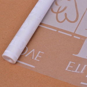 Пленка матовая с рисунком "Соло" Белая