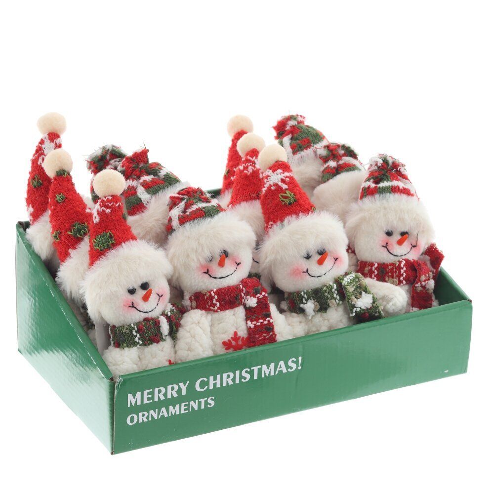 GAEM Снеговик подвесной, L12 W7 H18 см, 2в.