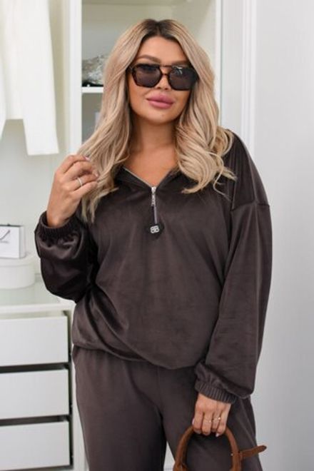 Костюм велюр УК-8862-3 Фабрика Моды