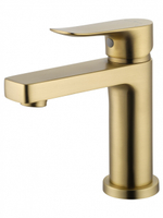 Смеситель для раковины WONZON & WOGHAND Blend, Брашированное золото (WW-A40222-BG)