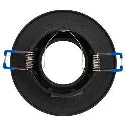 Светильник встраиваемый алюминиевый ЭРА KL105 BK под лампу MR16 GU5.3 черный