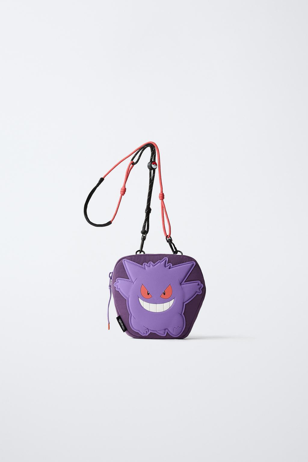 ZARA СУМКА GENGAR POKÉMON ™ ЧЕРЕЗ ПЛЕЧО, ЛИЛОВЫЙ