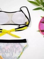 купальник раздельный 3 в 1 с топом парео-накидка