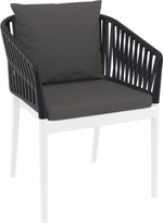 Подушка для спинки кресла Siesta Contract Portofino, темно-серый