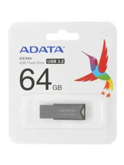 Память USB Flash 64 ГБ UV355 AUV355-64G-RBK GREY