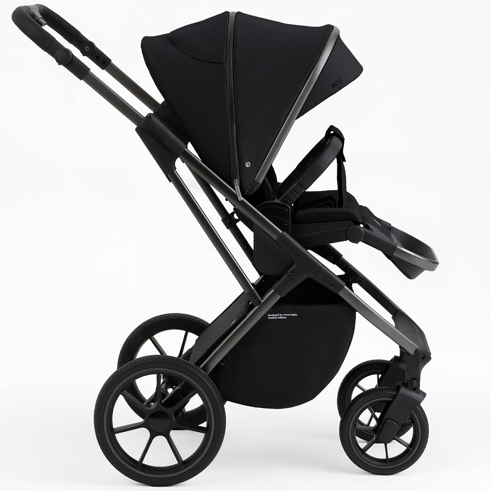 Коляска 3 в 1 Sweet Baby Ricci + автокресло Elegante Plus Black