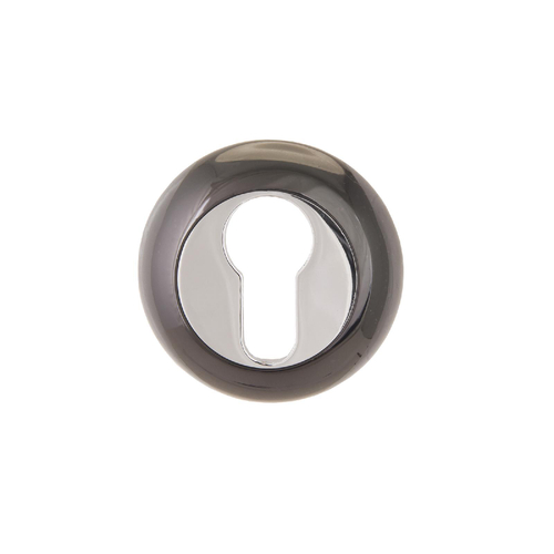 Накладка для цилиндр./механизма АЛЛЮР АРТ ЕТ-R1 BN (32102) черн.никель / 11203