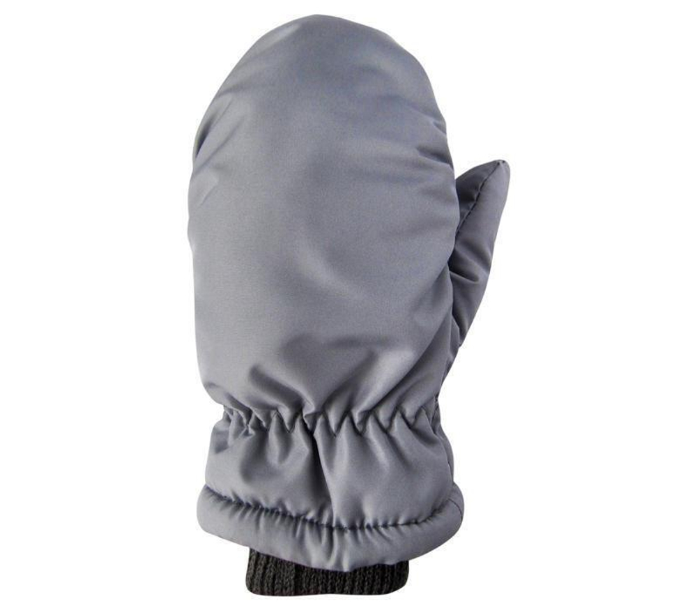 Варежки болоньевые 13с62-16 серый р.16, 1 шт.