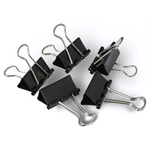 Зажимы для бумаг черн. 32мм 12шт (DOLCE COSTO)