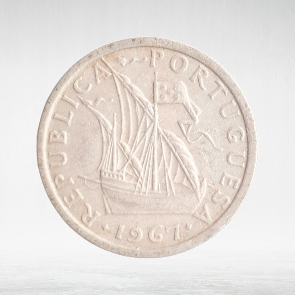 Portugal, 2.50 Escudos, 1967, VF