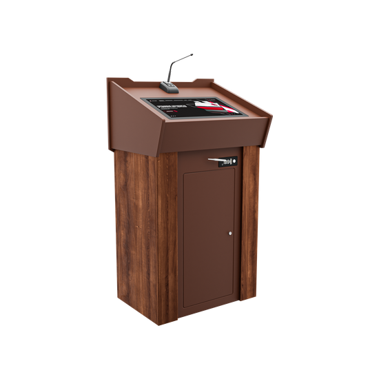 Интерактивная трибуна из МДФ Wood 19 дюймов