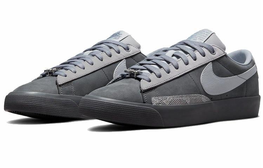 Кроссовки Fpar X Nike Blazer Low Sb Zoom Qs "Cool Grey"