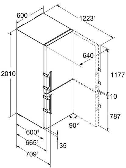 Холодильник Liebherr CNef 4845