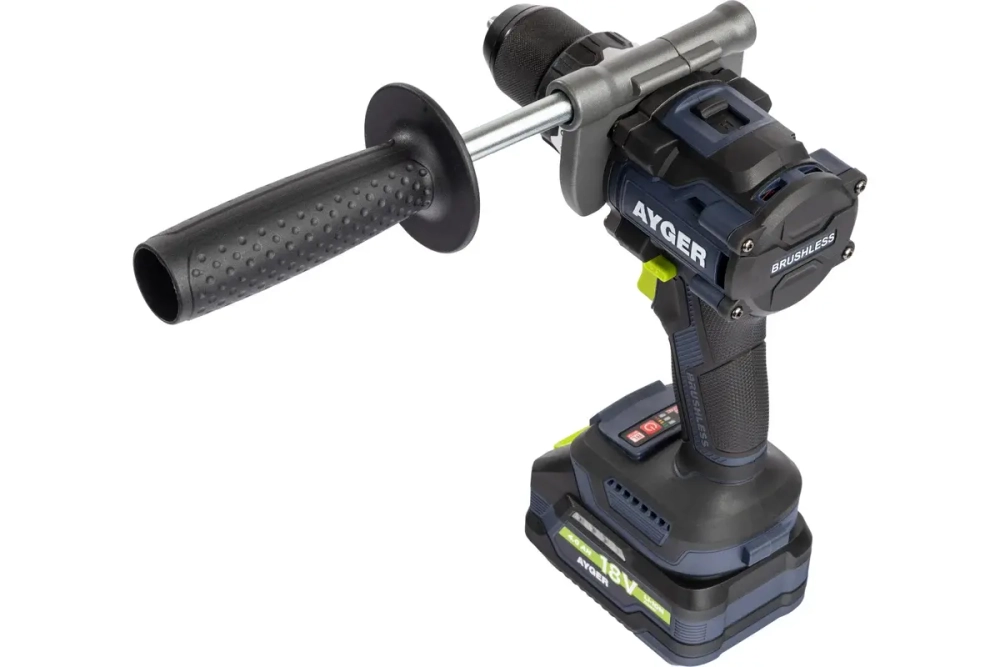 Аккумуляторный бесщеточный ударный шуруповерт AYGER AP20BL4-160