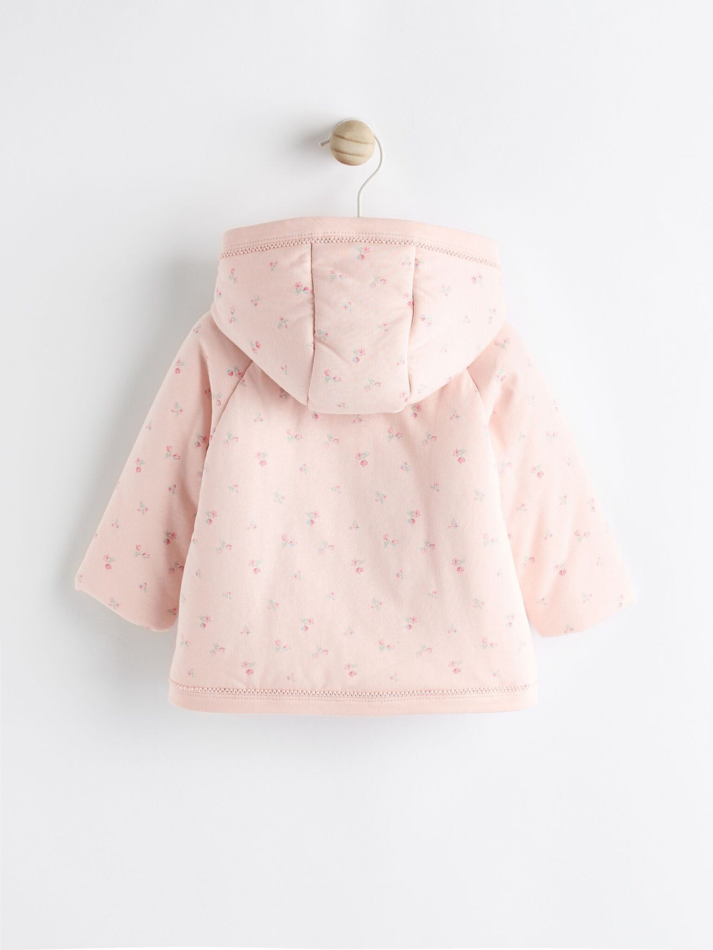 Куртка с запахом для малышей Next K82-448, Светло-розовый