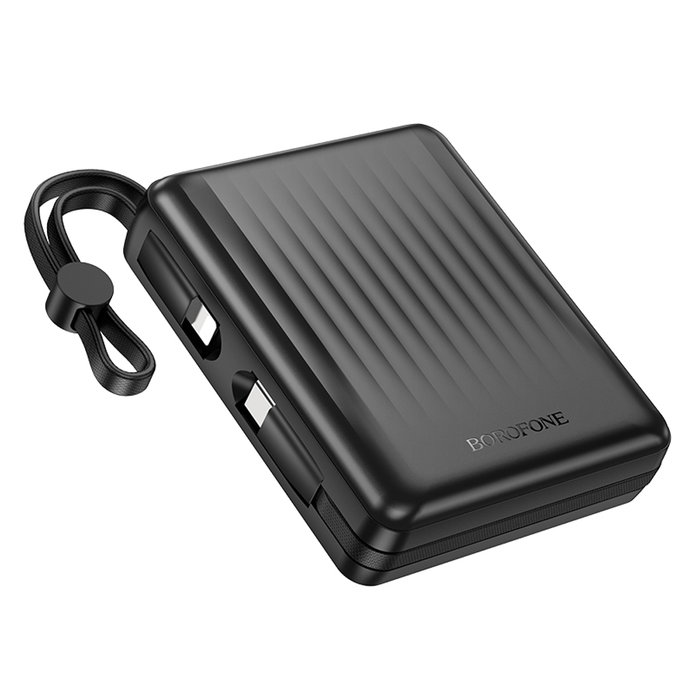 Портативный аккумулятор BOROFONE BJ70A 15000 mAh PD 20W+QC 3.0 (черный)