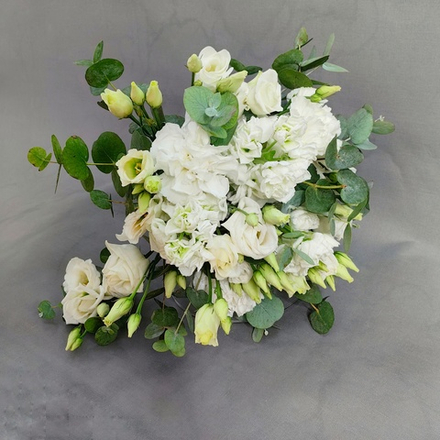 Букет невесты и бутоньерка