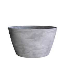 Кашпо BOWL CONCRETE GREY LIGHT D65 H36