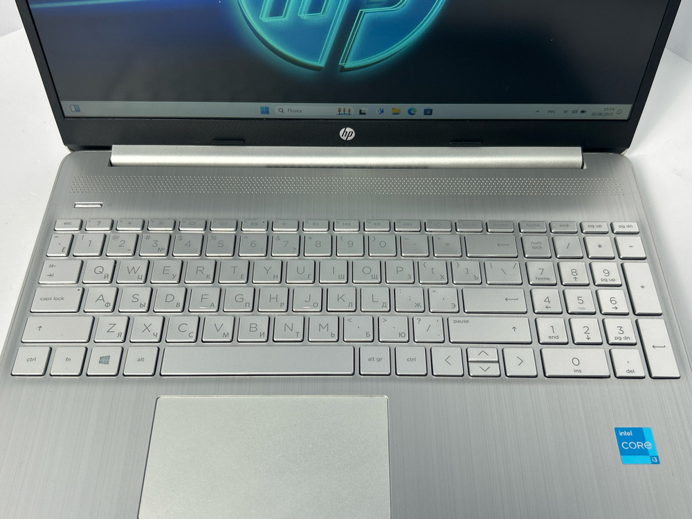 Ноутбук HP 15s-fq2066ur (3Y1S9EA) 15.6"/Intel Core i3 1115G4/RAM 8GB/SSD 512GB/Intel UHD Graphics/1920x1080/IPS/Windows 11/Подсветка кл-ры: нет/серебристый. Состояние: C2