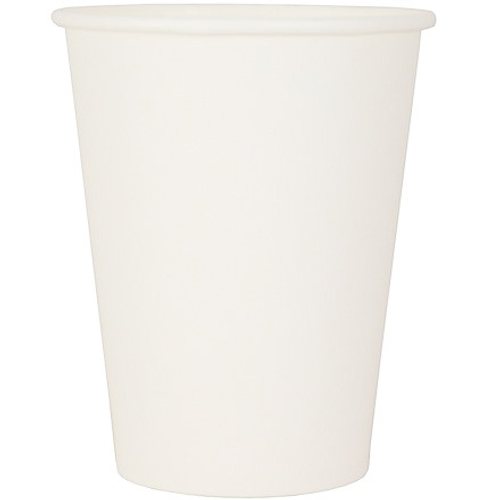 Бумажный стакан 350мл. БЕЛЫЙ (БЕЗ ПЕЧАТИ) 1000шт/кор. Лига пак