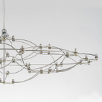 Подвесная светодиодная люстра Favourite Thinner 4305-6P