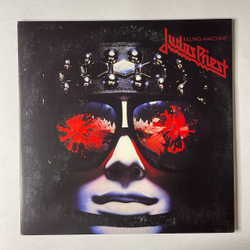 Винтажная виниловая пластинка LP Judas Priest Killing Machine (UK 2010) (Red Vinyl)