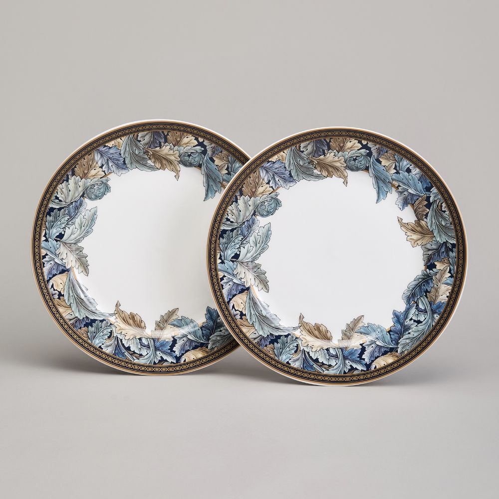 НАБОР ТАРЕЛОК ЗАКУСОЧНЫХ LEFARD "ART COLLECTION" 2 ШТ. 20,5 СМ (КОР=24НАБ,)