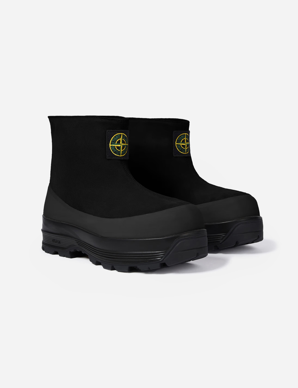 Stone Island Suede Shoes Ankle Boot "Black"