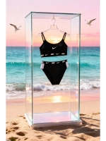 купальник раздельный спортивный с топом для бассейна