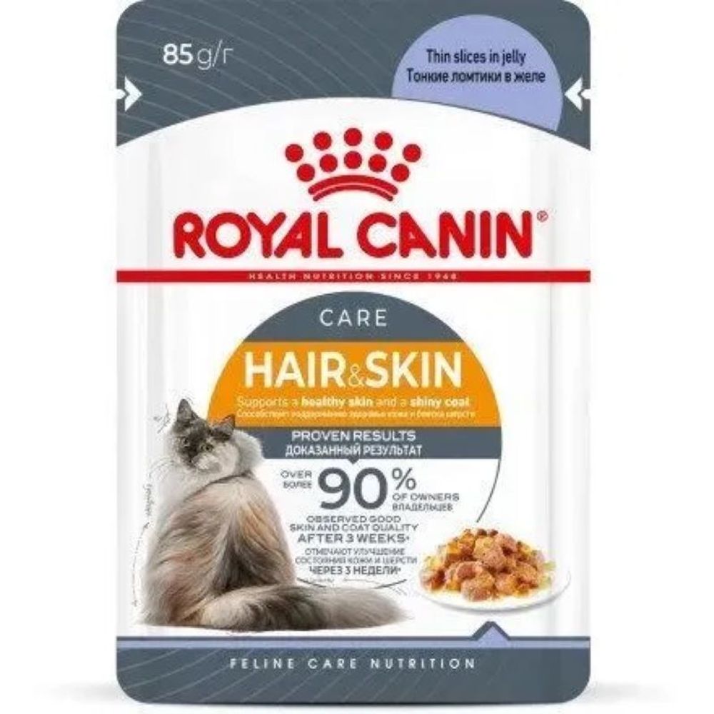 Консервы ROYAL CANIN Hair &amp; Skin для кошек (соус) - 85 гр