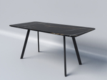 Стол из керамогранита "Simple" 160х80 см.