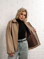 Куртка Поверь в мечту (бежевая) Б15154-7М LT Collection