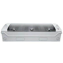 N48-D Щит электрический распределительный навесной с пластиковой полупрозрачной дверцей на 48 модулей IP65 TEHNOPLAST