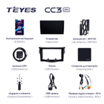 Teyes CC3 2K 9"для Toyota RAV4 2005-2013