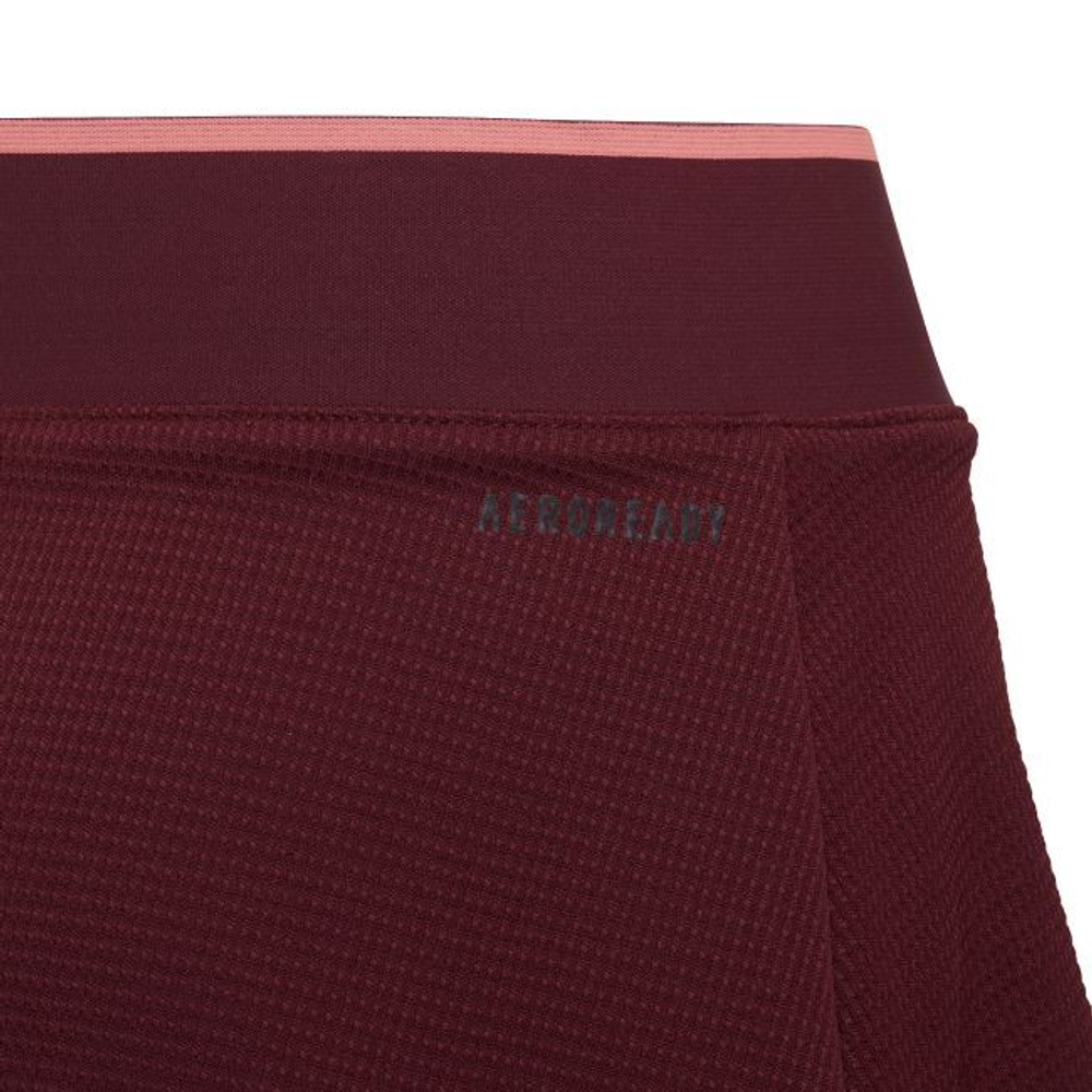 Детская теннисная юбка Adidas Club Skirt G - shadow red/acired