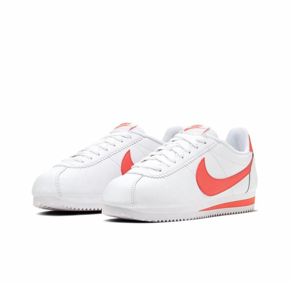 Женские кроссовки Nike Cortez Leather 'White Pink' 807471-115