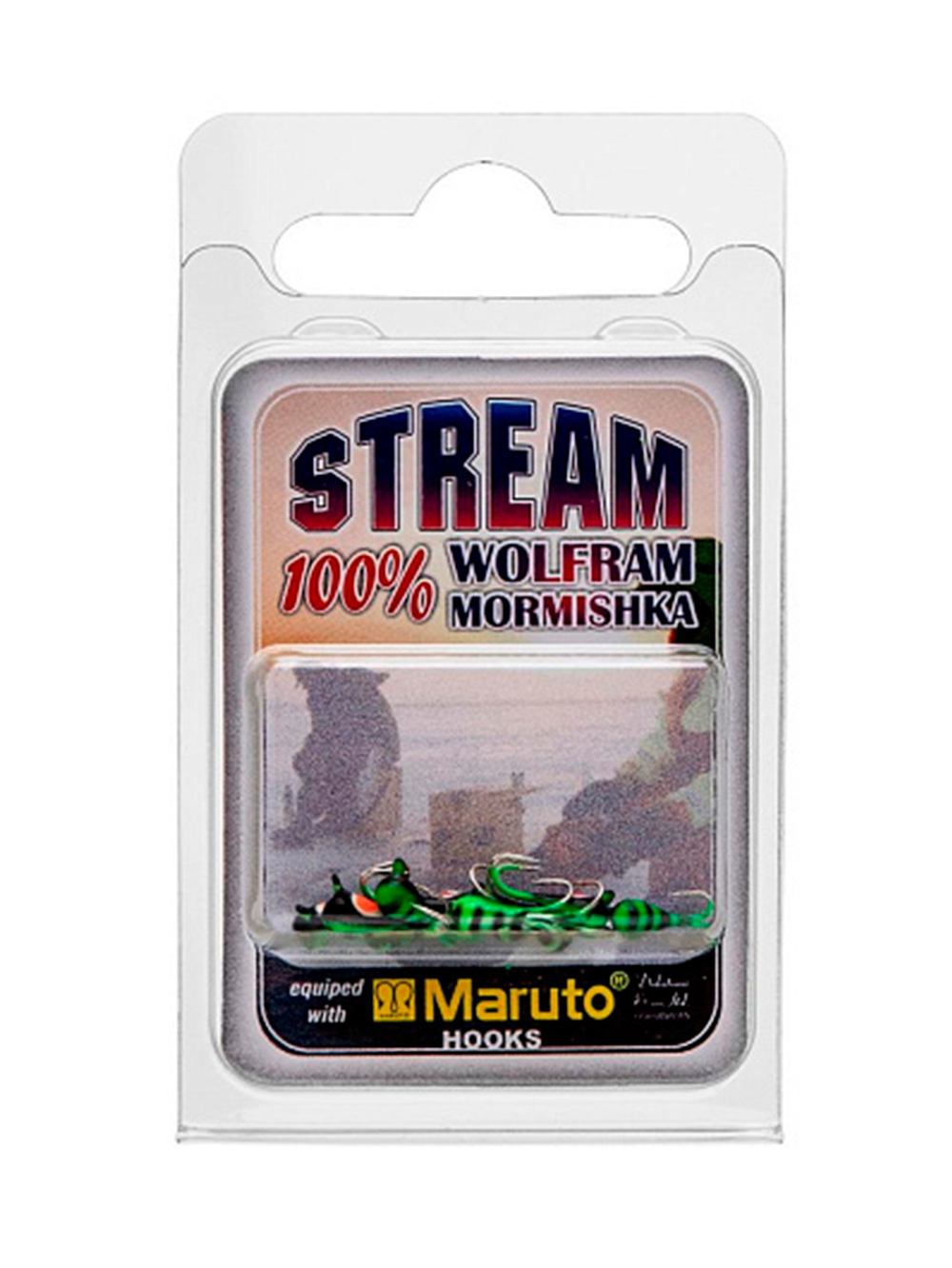 Мормышка рыболовная Nord Waters W с ушком Капля WUCAPL040BL 10шт/уп