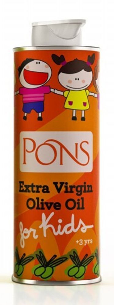 Масло оливковое EVO Для детей Pons