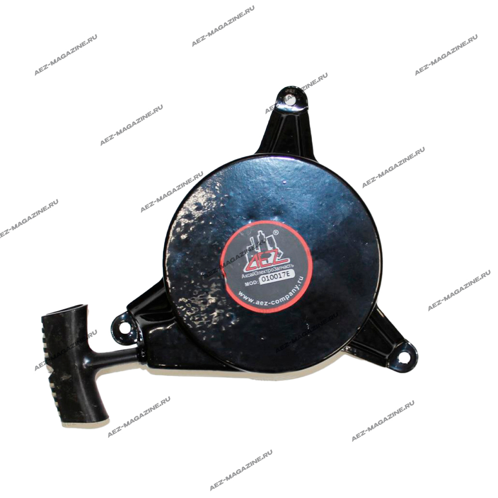 Ручной стартер подходит для мотокультиватора Китай, крепление 3 болта