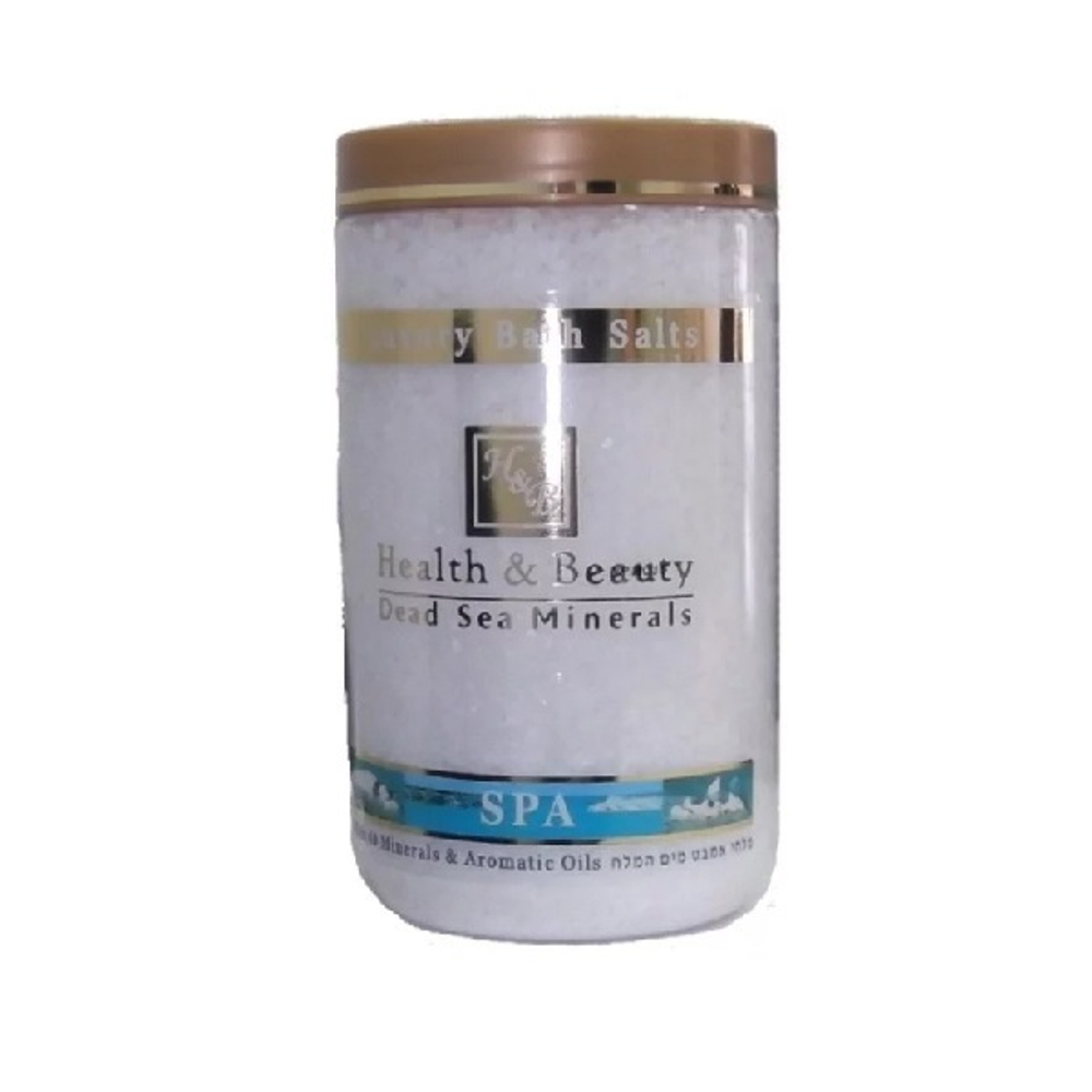Соль Мертвого моря для ванны белая Health&Beauty 1300г
