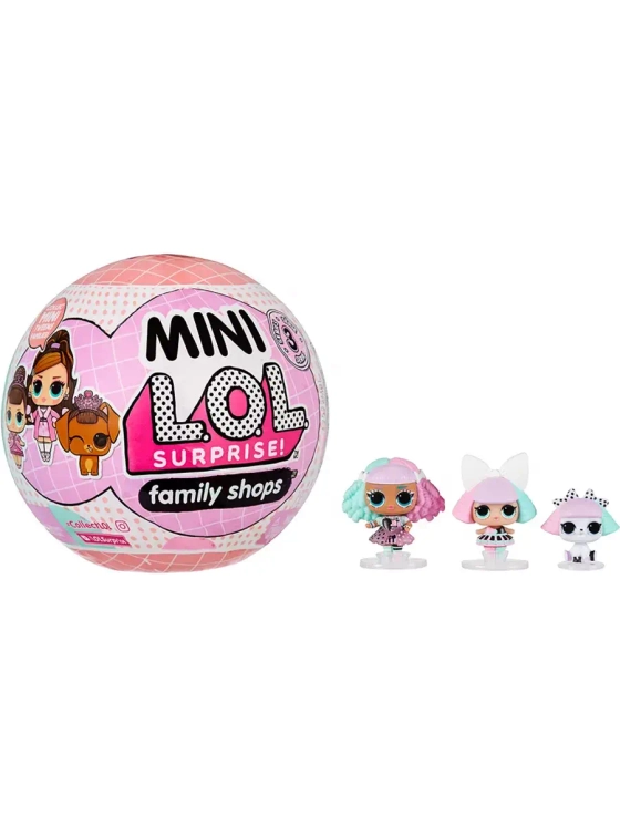 Набор кукол Lol Surprise Mini Family Shops 3 серия