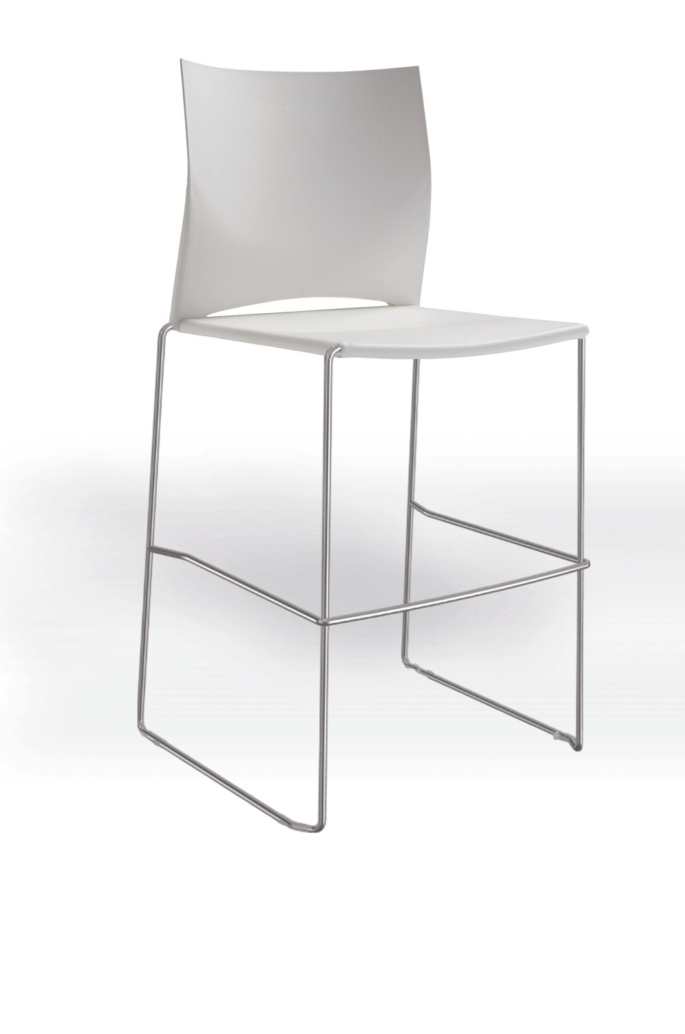 Web стул на полозьях кухонный/барный