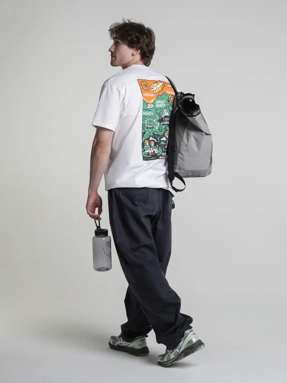 Футболка Hike Athletics Krasnaya Polyana "White"