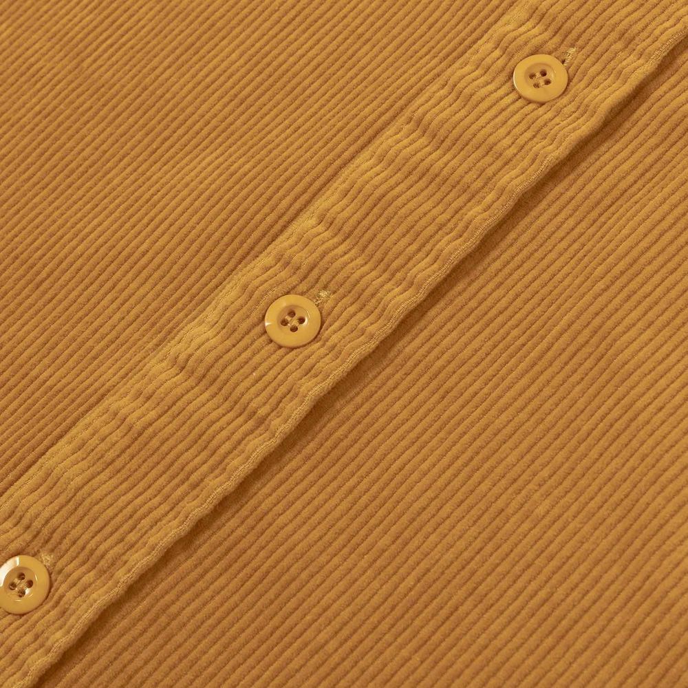 Рубашка YMKASHIX Velvet Leisure Горчичная